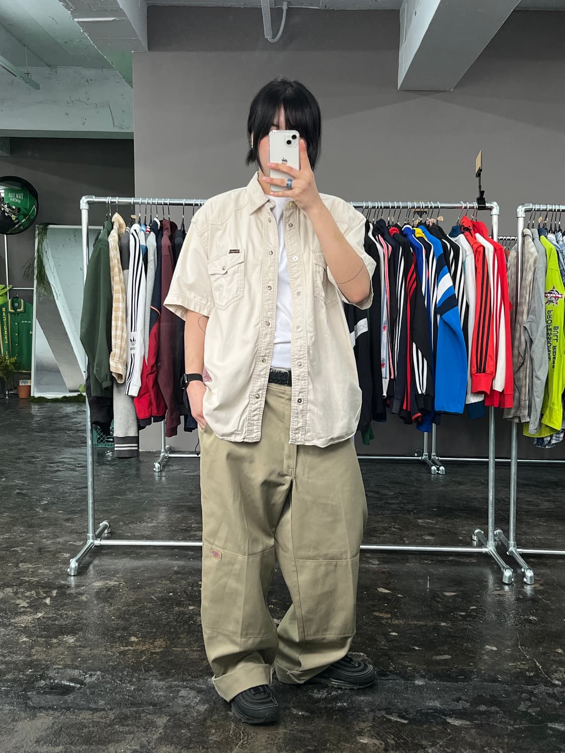 랭글러 웨스턴 코튼 셔츠  상품이미지3