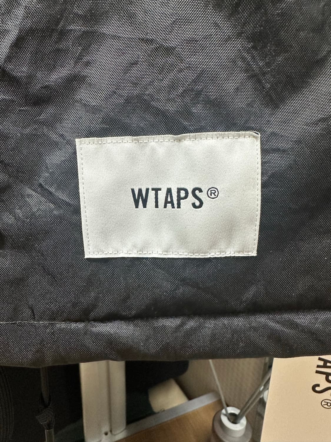 최종가격 더블탭스 보아 옥스포드 코치자켓 블랙 3사이즈 상품이미지6