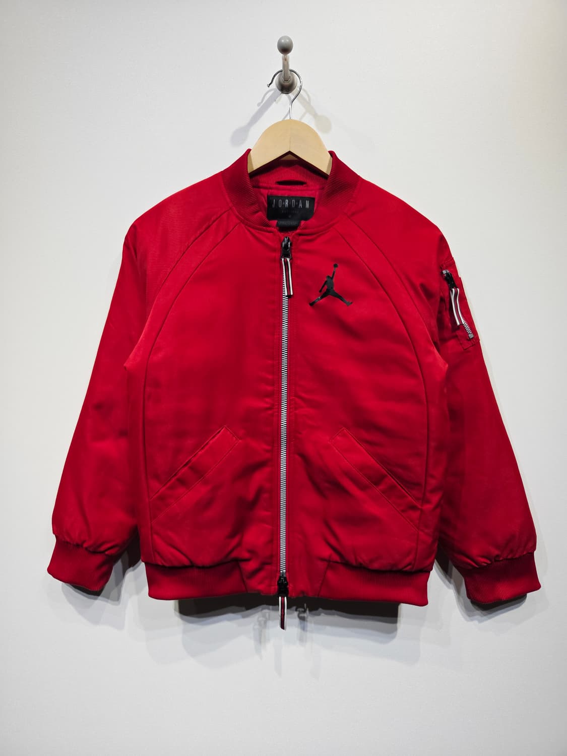 조던 레드 봄버 자켓_M 상품이미지2
