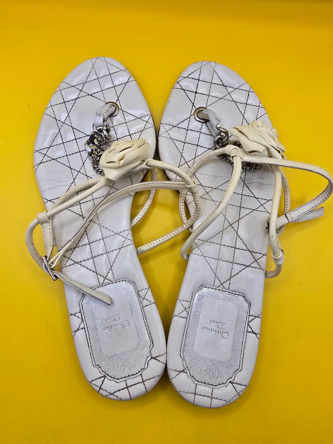 디올 로즈 체인 샌들 36 상품이미지2