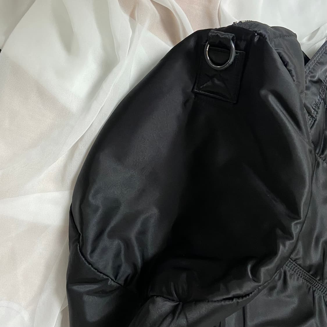 PORTER 탱커 2way 보스턴 더플백 M 블랙 드럼백 상품이미지6