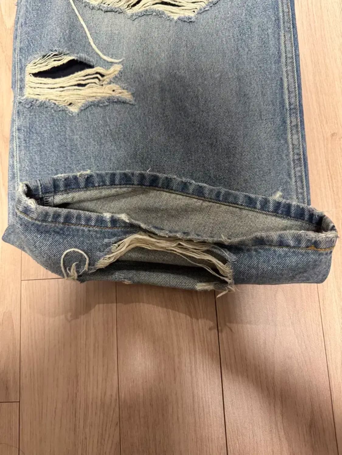 (M)발렌시아가 디스트로이드 데님 상품이미지2