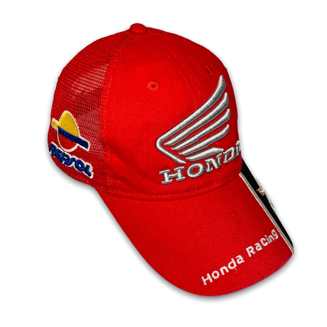 혼다 시그니처 빅로고 자수 레드 메쉬캡 상품이미지2