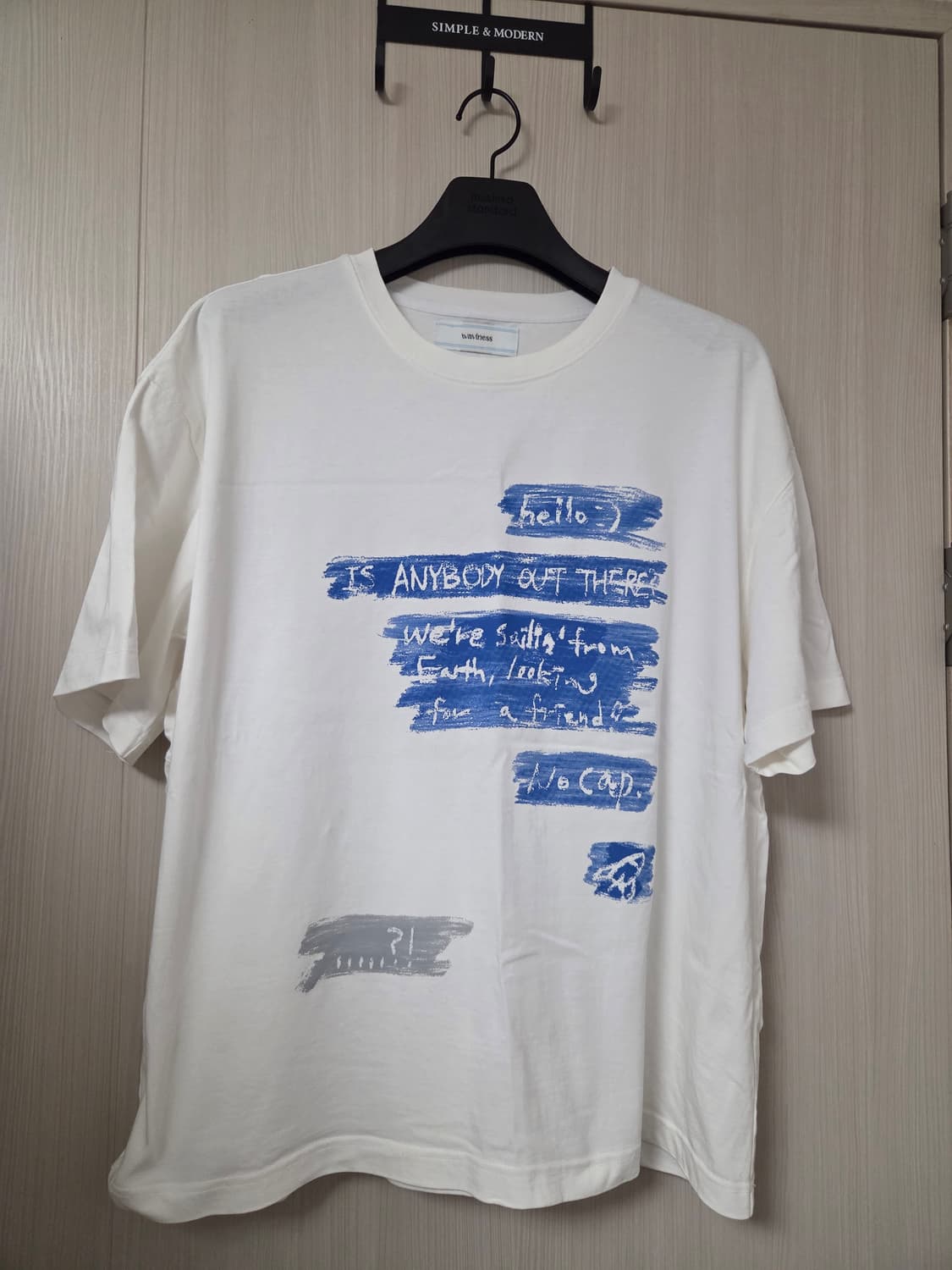 [2] 웨이비니스 아이메시지 티셔츠 상품이미지1