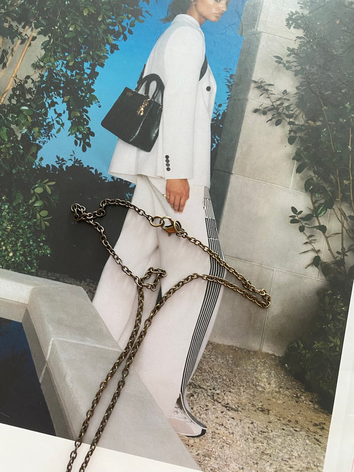 빈티지 y2k 깃털 코인 목걸이 상품이미지5