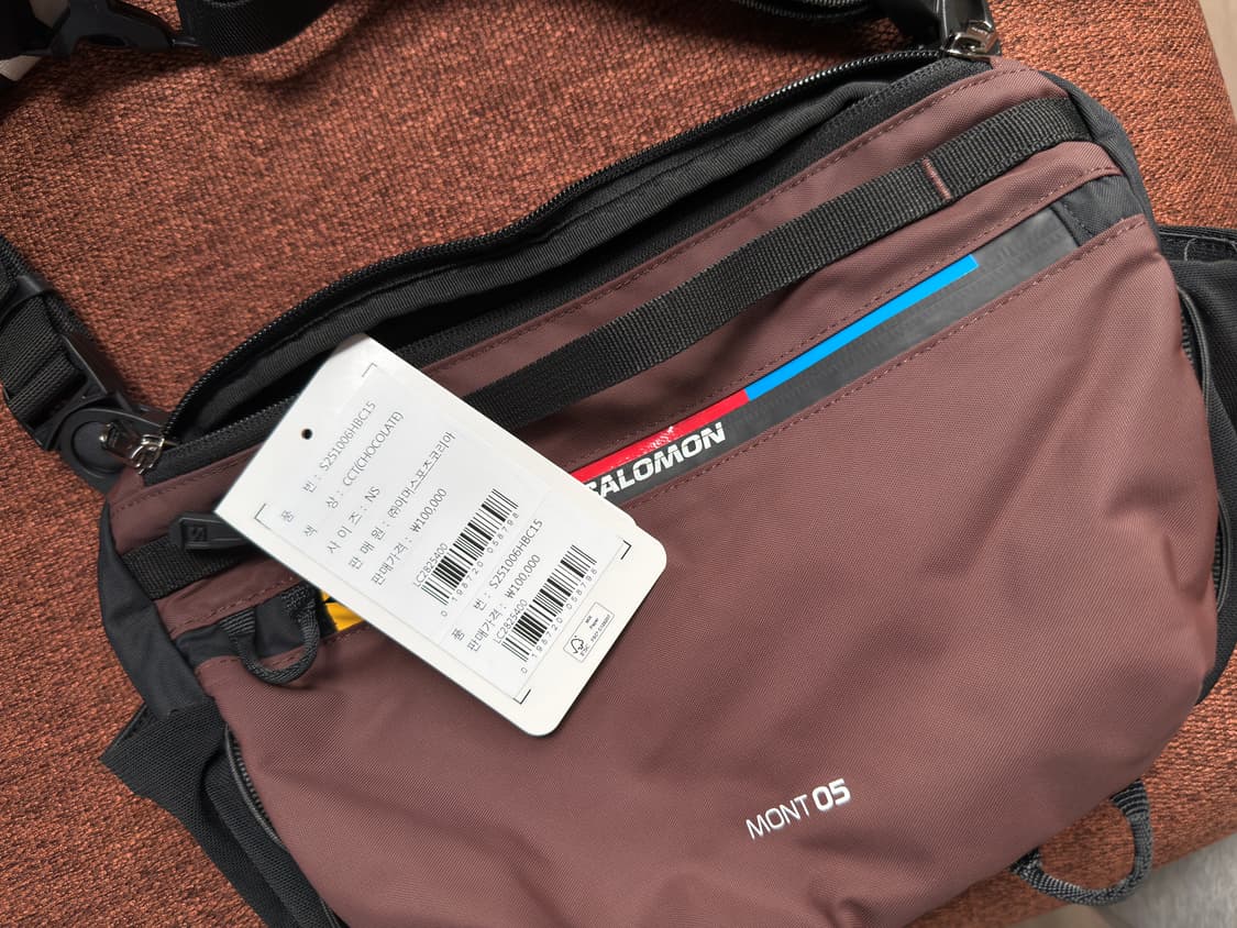 살로몬 몽트 5L 크로스백 브라운 상품이미지2