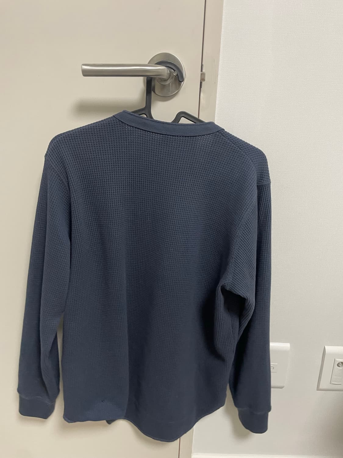 유니클로 와플 헨리넥 긴팔 티셔츠 S 상품이미지3