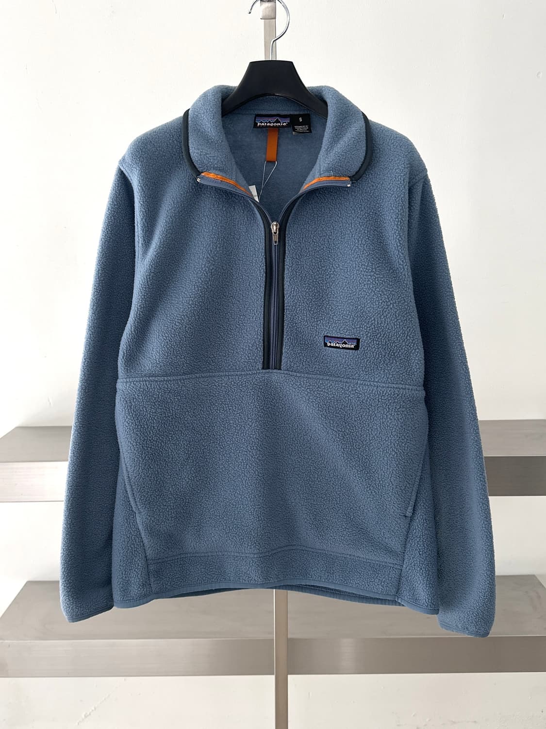 파타고니아 00s 신칠라 뮤트블루 마수피얼 플리스  상품이미지4