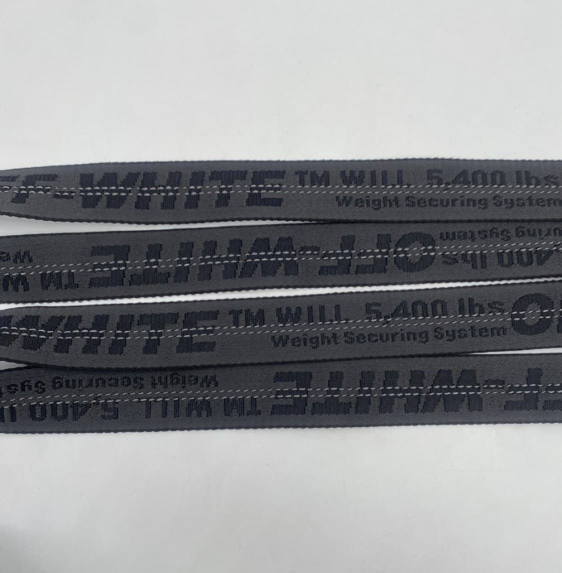 오프화이트 블랙 벨트 상품이미지2
