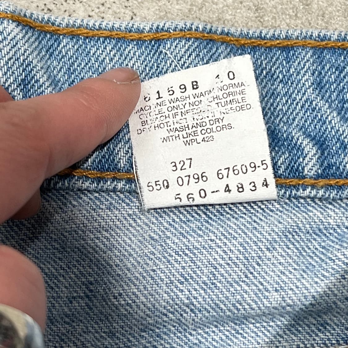 usa리바이스 560 데님팬츠 s10150 상품이미지10