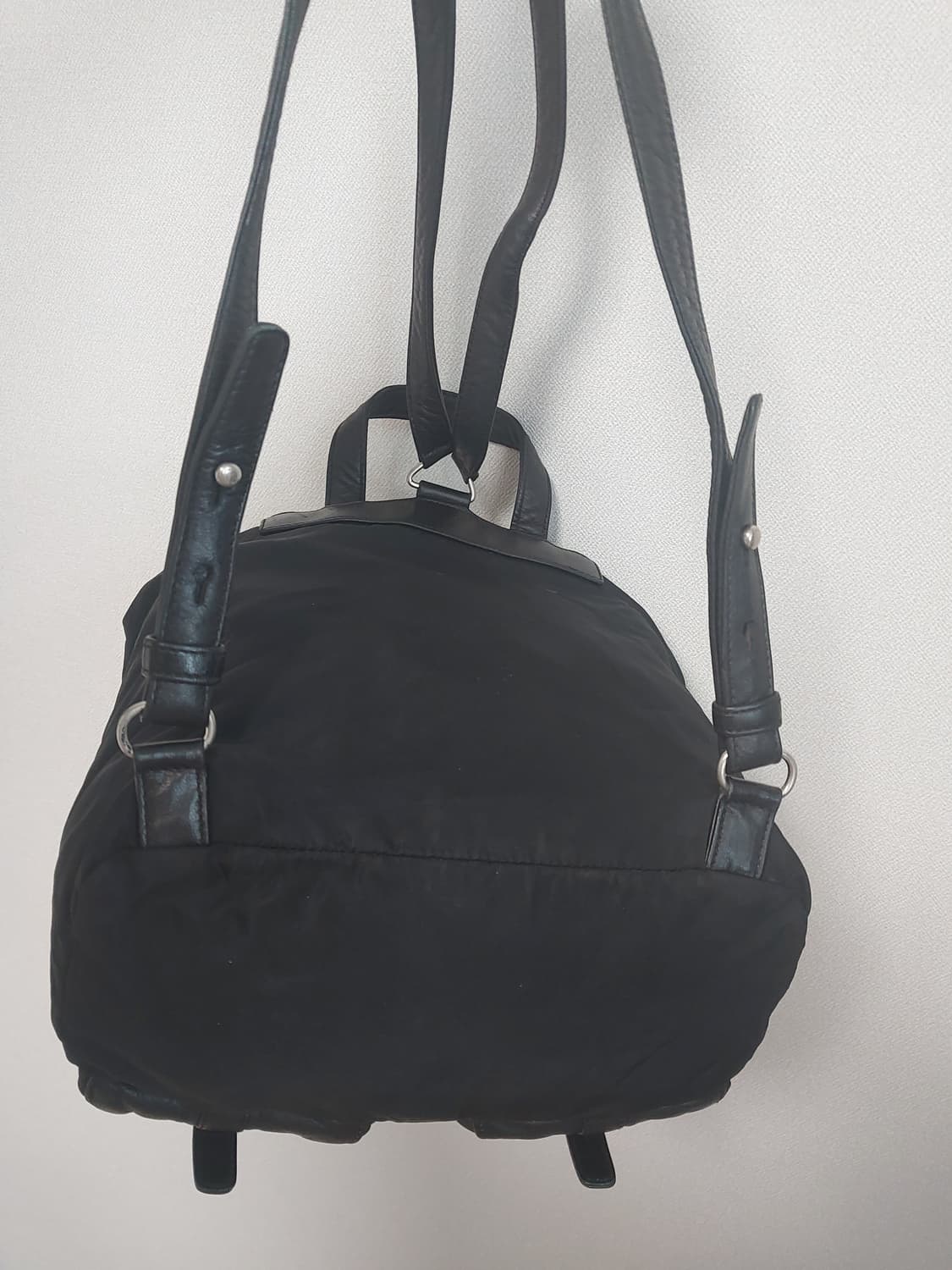 정품 프라다 빈티지 나일론 백팩 상품이미지6