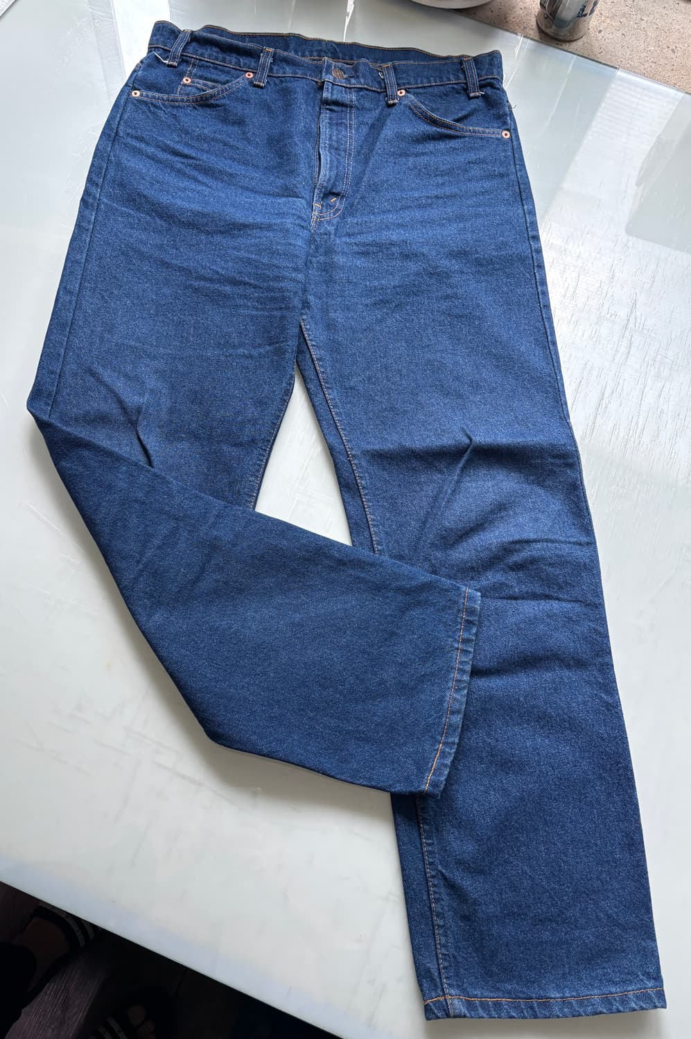 90s 리바이스 505 진청 made in usa 상품이미지4