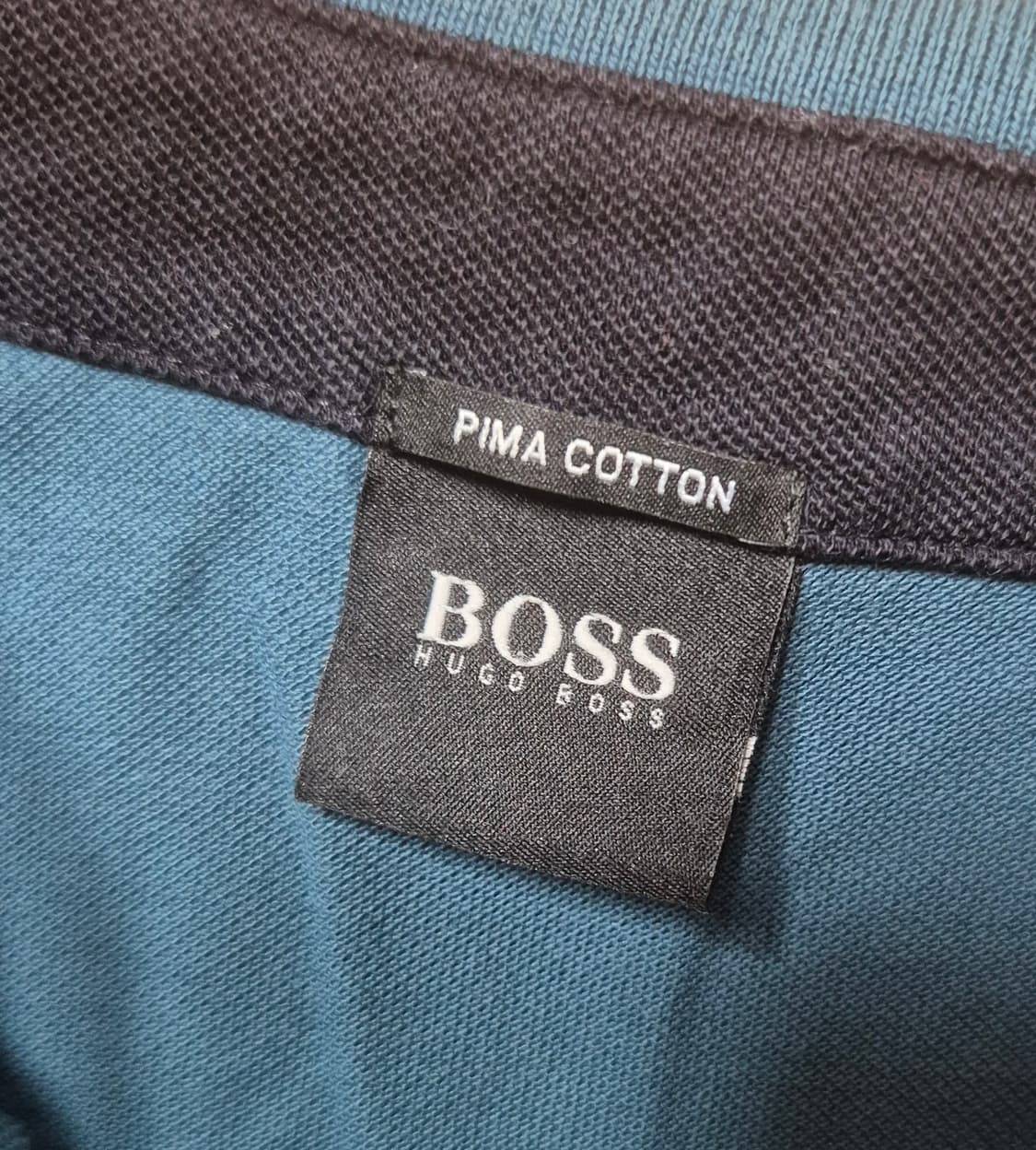 휴고보스 피마코튼 집업 반팔 XL 상품이미지2