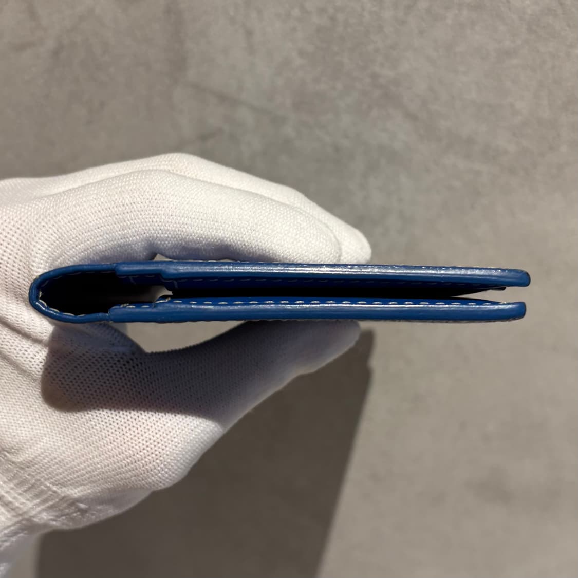 S OS사이즈 고야드 생로슈 장지갑 블루 (풀구성) 상품이미지6