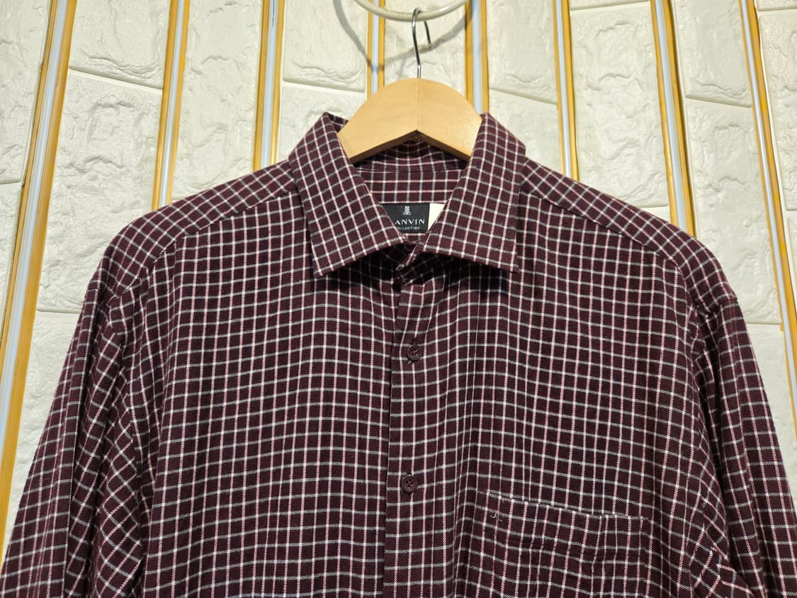 랑방 남성 셔츠 체크셔츠 정품 105 상품이미지3