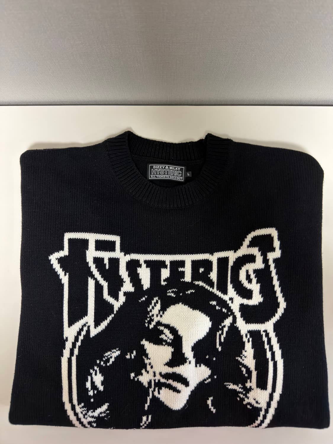 히스테릭글래머 ENDLESS ROCK 니트 L 상품이미지1