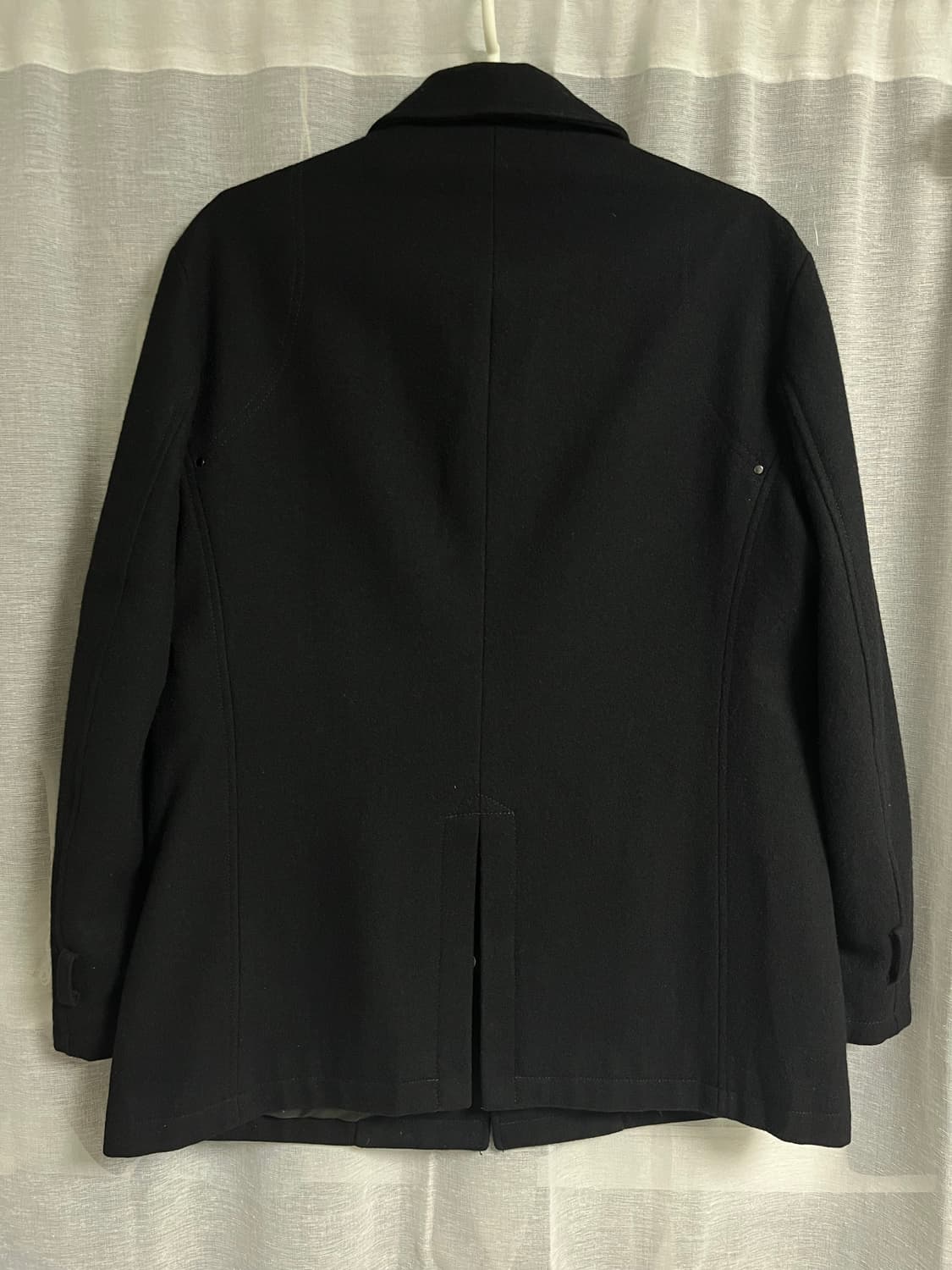 Wool half coat [ Navy ] 상품이미지4