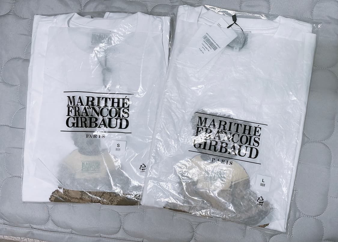 새상품:)마리떼 두들베어 반팔 티셔츠(Small/Large) 상품이미지6