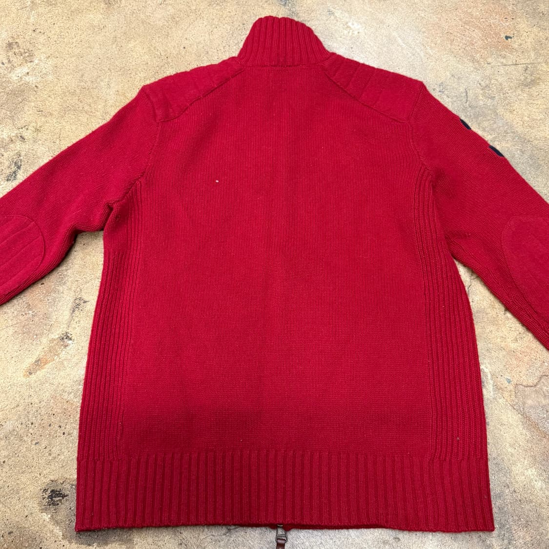 폴로 랄프로렌 빅포니 레드 니트 집업  상품이미지4