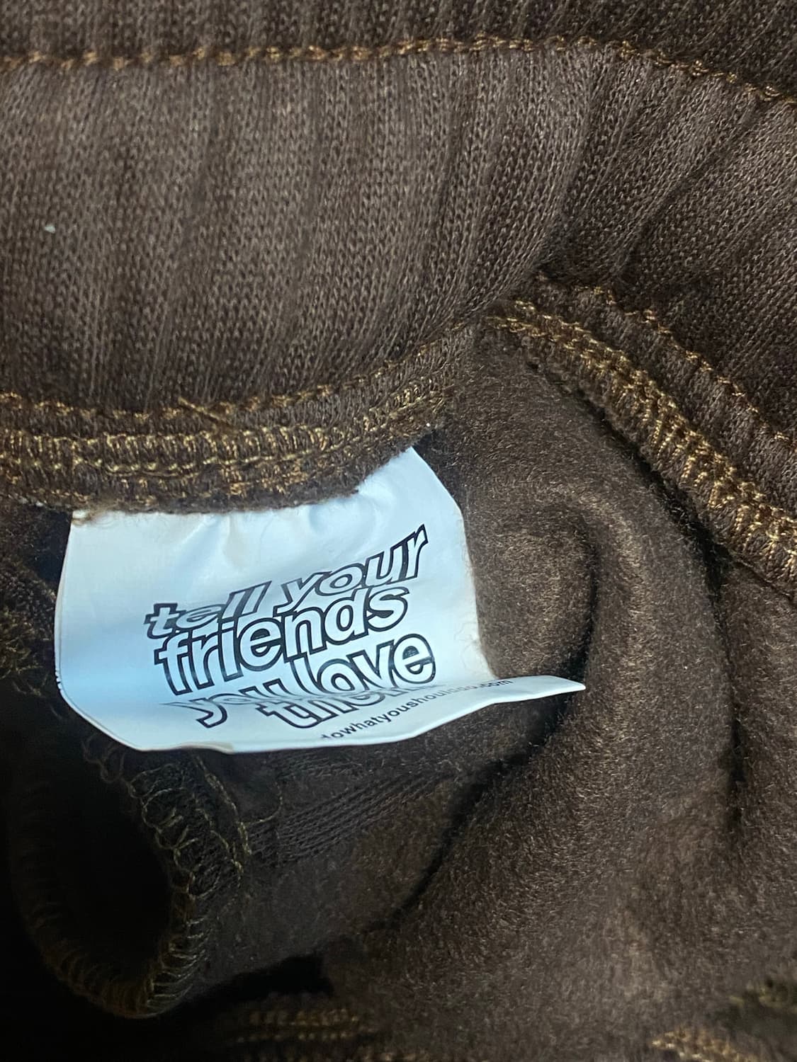 always do what you should do 팬츠 브라운 M 상품이미지4