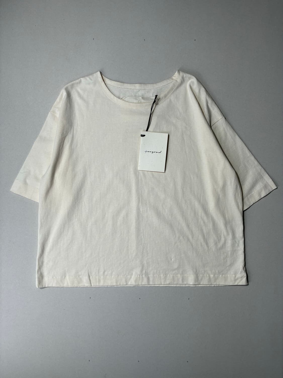 Toogood 더 태퍼 티셔츠 LW 저지 RAW컬러 상품이미지1