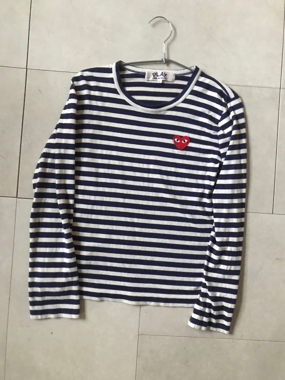 꼼데가르송 네이비 스트라이프 롱슬리브 상품이미지9