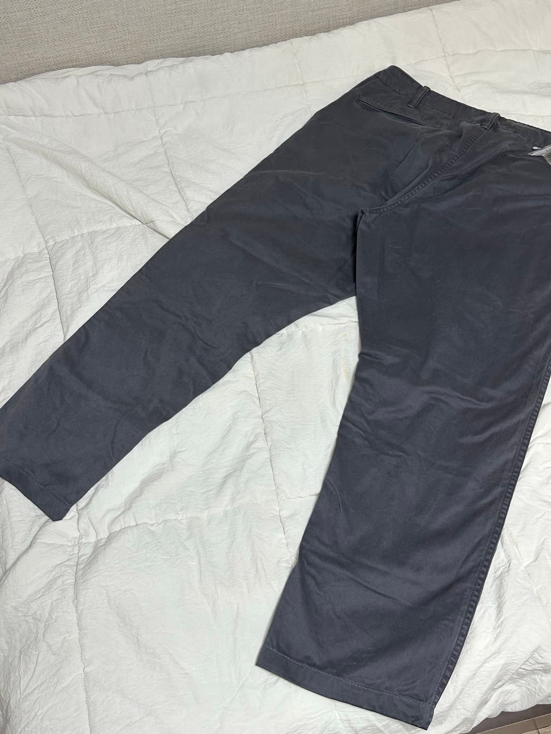 유니클로 치노 팬츠 차콜 33 상품이미지5