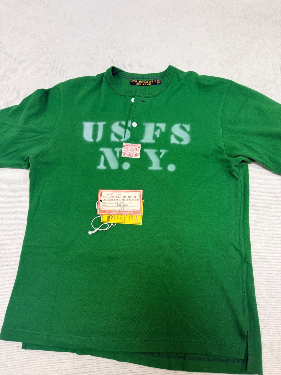 프리휠러스 "U.S. FOREST SERVICE" 헨리넥 상품이미지1