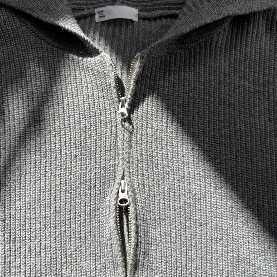NOONDAWN 일본빈티지 보세 니트 후드집업 xxl 110 보세후드집업 상품이미지6
