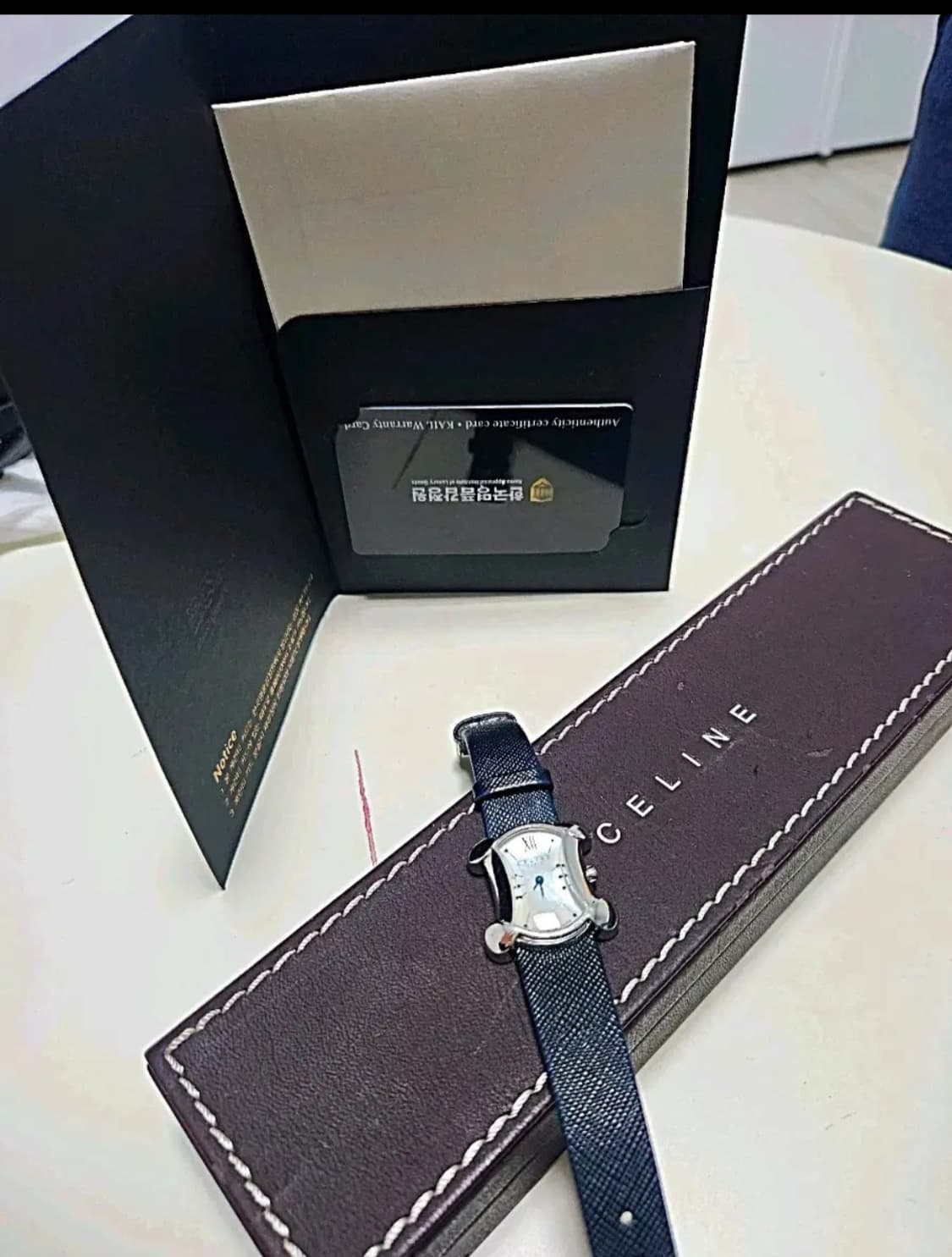 CELINE 셀린 마카담 쉘 macadam shell 워치 상품이미지2