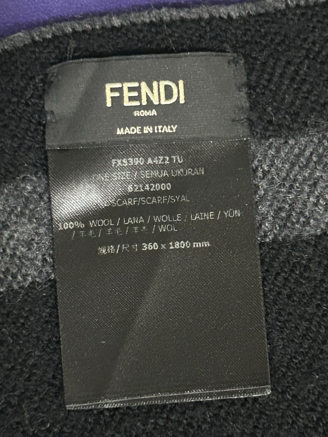 펜디 머플러 상품이미지4