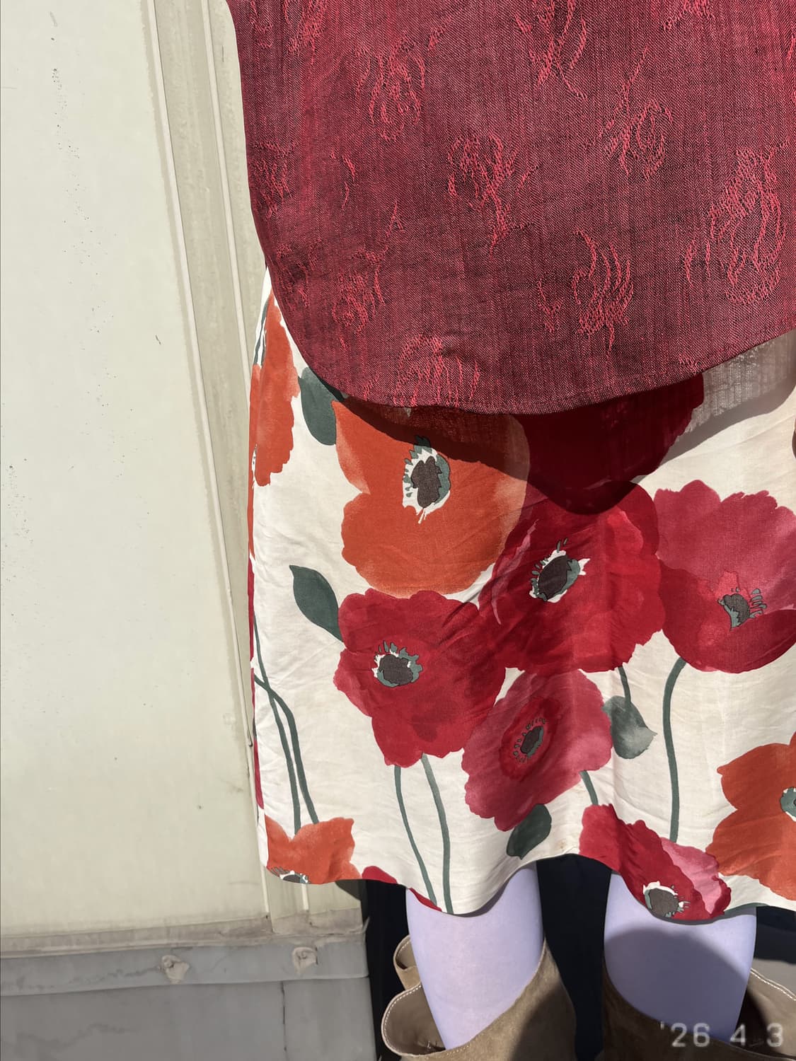 Vibrant Flower Skirt 바이브런트 플라워 스커트 상품이미지1