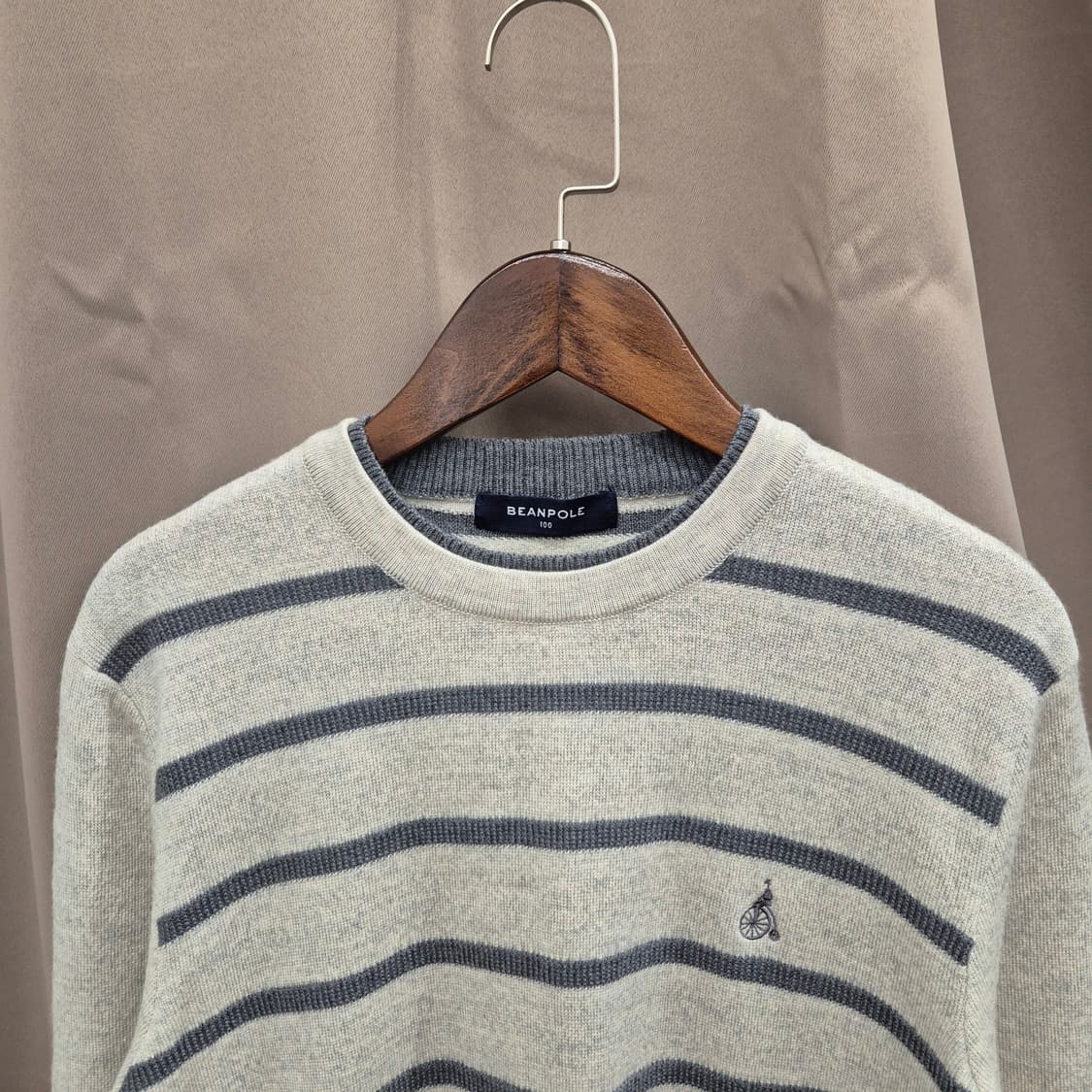 빈폴 스트라이프 라운드넥 풀오버 니트 상품이미지2