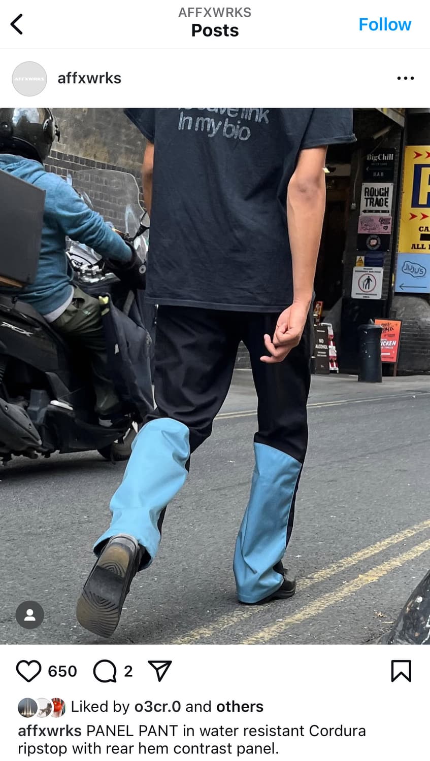 Affix works 트라우져  상품이미지1