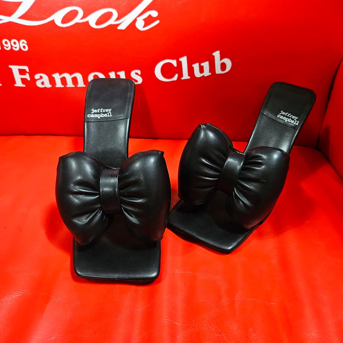 (미사용)제프리캠벨(jeffrey Campbell) 빅 리본 뮬 펌프스  상품이미지1