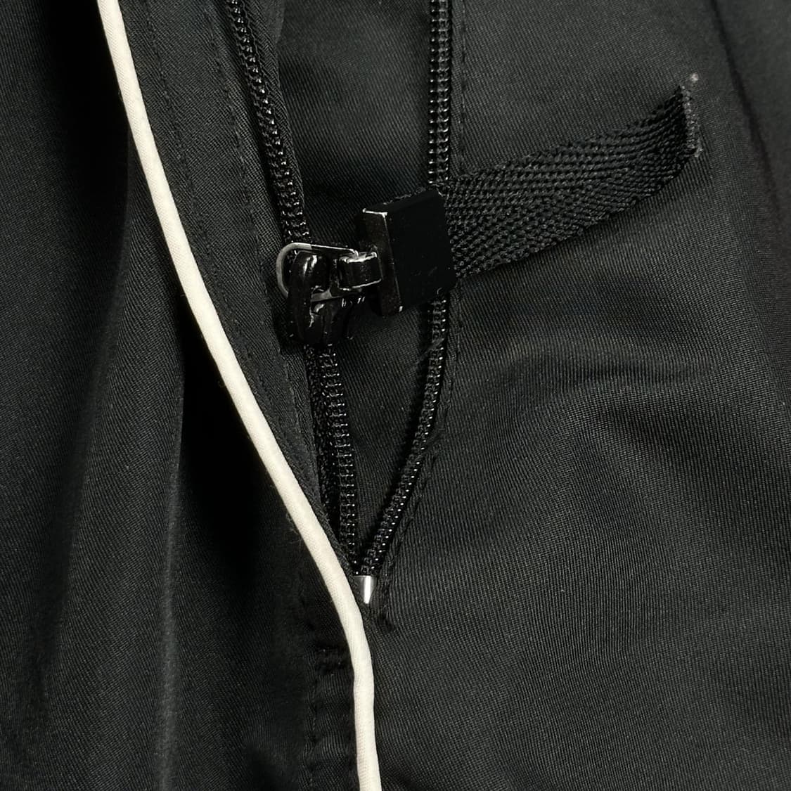 챔피온 올드스쿨 블랙 바람막이 자켓 (XL) 상품이미지6