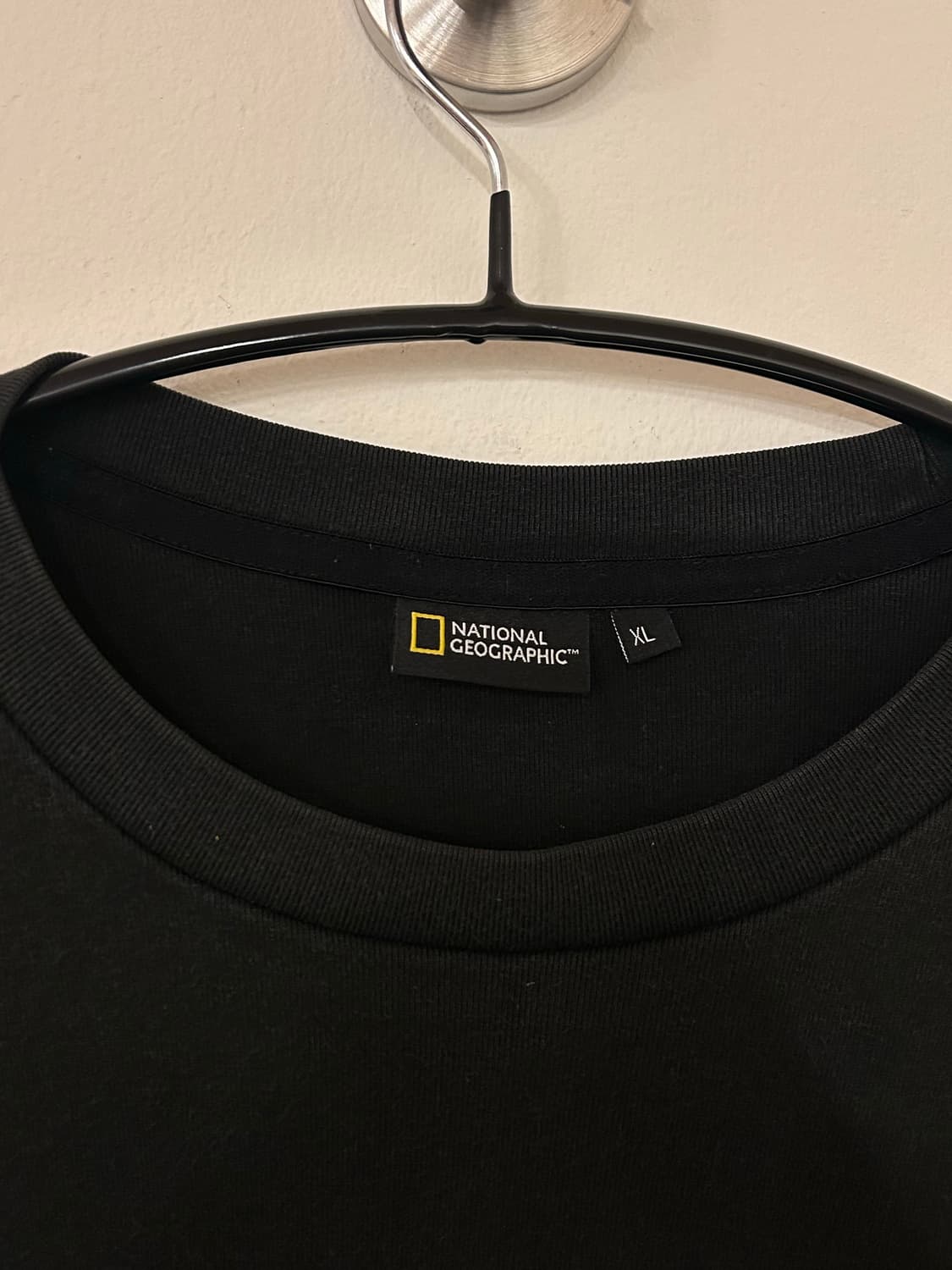 내셔널지오그래픽 블랙 맨투맨 XL 상품이미지2