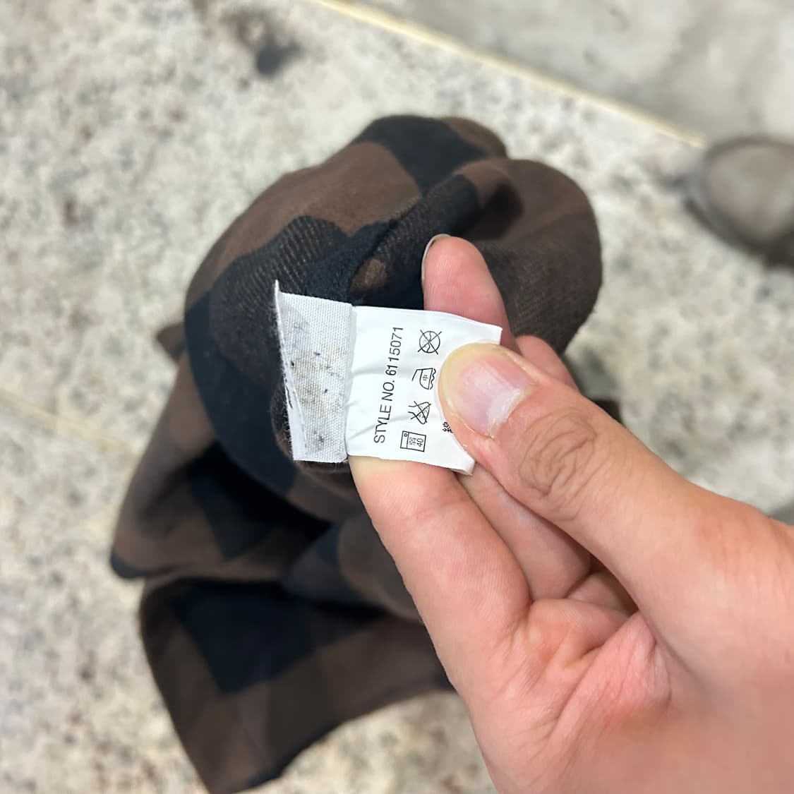 아비렉스 체크 헤비 코튼 플란넬 셔츠 상품이미지9