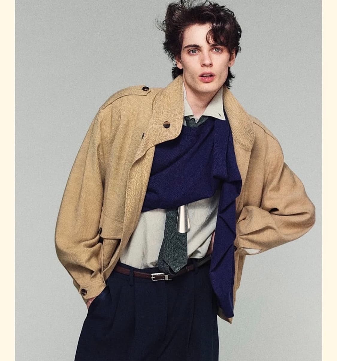 렉토 비스코스 헌팅 점퍼 구매 S 상품이미지1