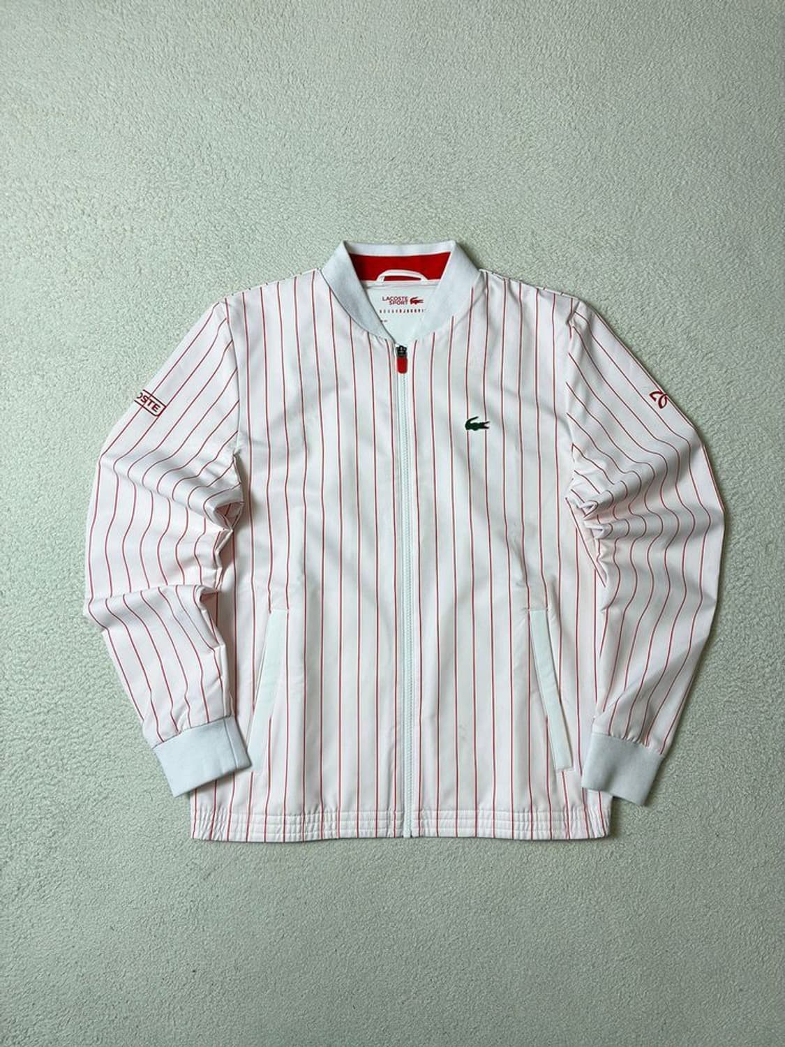 라코스테 노박 조코비치 세레모니 스트라이프 블루종 자켓 PN7440 상품이미지1