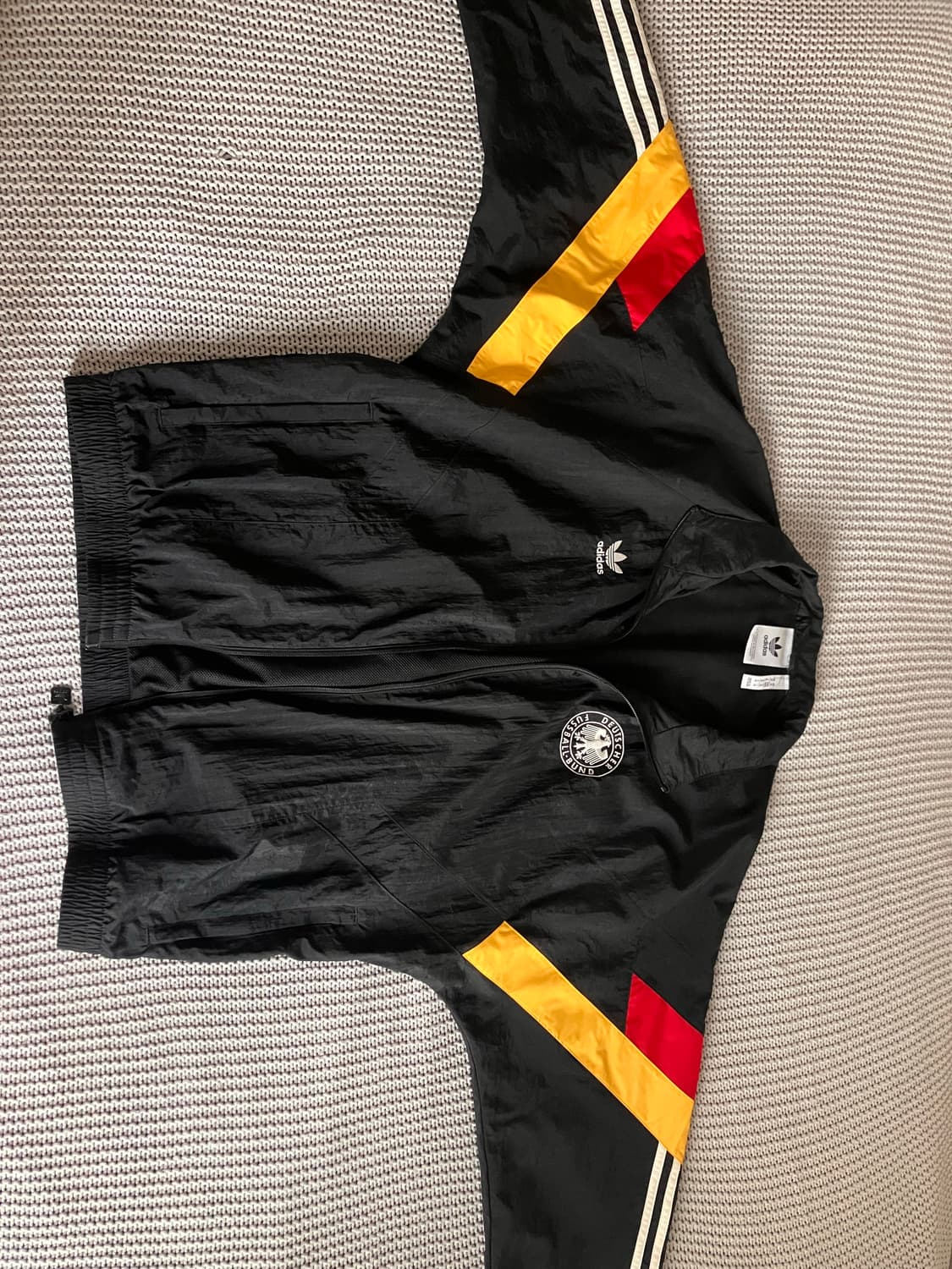 아디다스 오리지널스 독일 트랙탑 블랙 - US 사이즈 상품이미지4