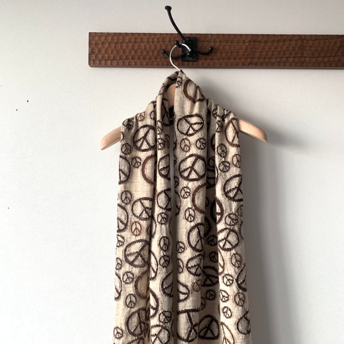 축융 울 피스마크 HAPPY 머플러 상품이미지3