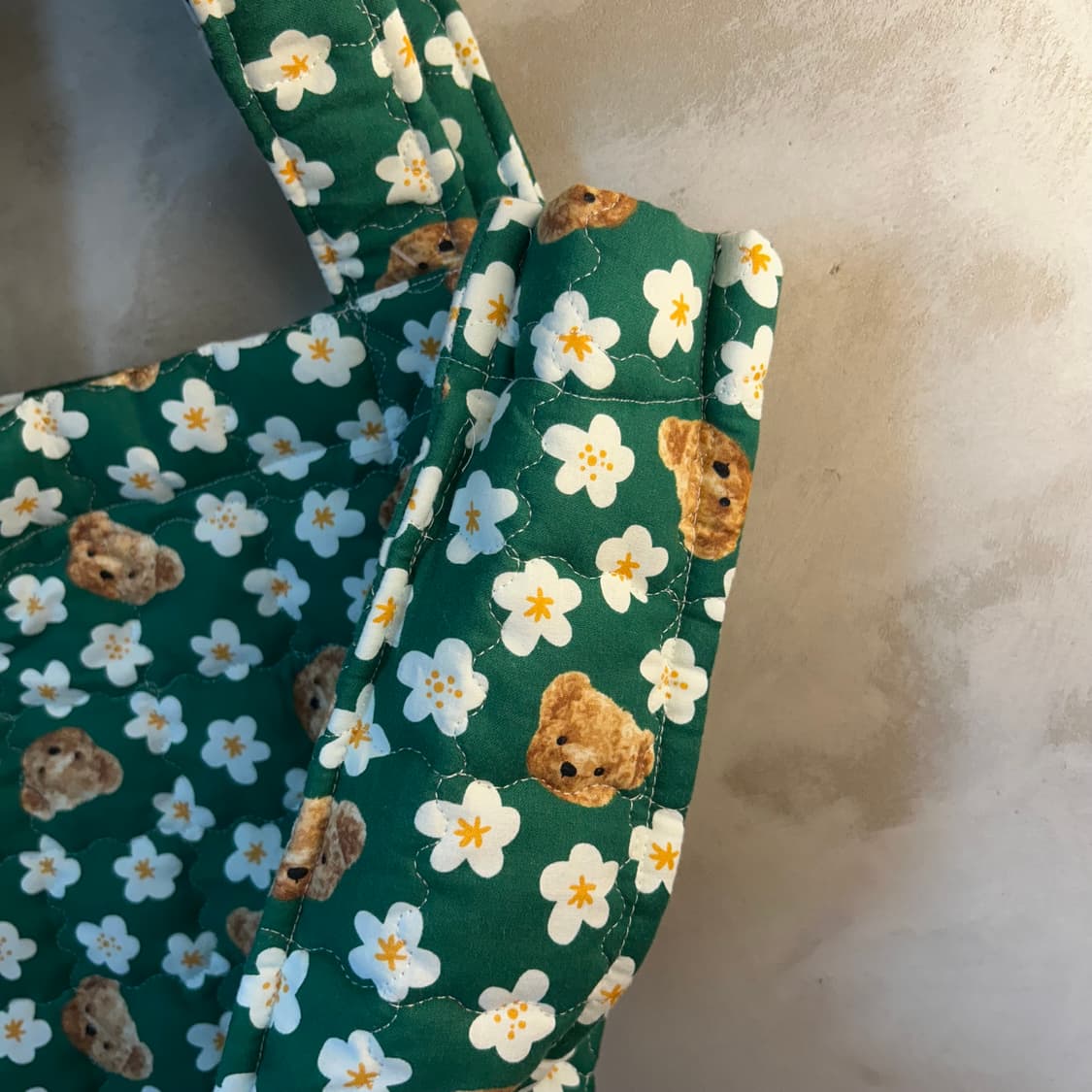 핸드메아드 곰돌이가방 상품이미지4