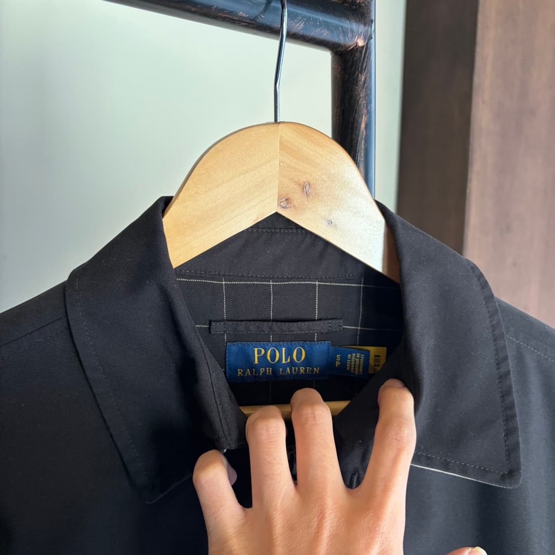 15450 - 폴로 랄프로렌 블랙 폴리 블루종 자켓 상품이미지5