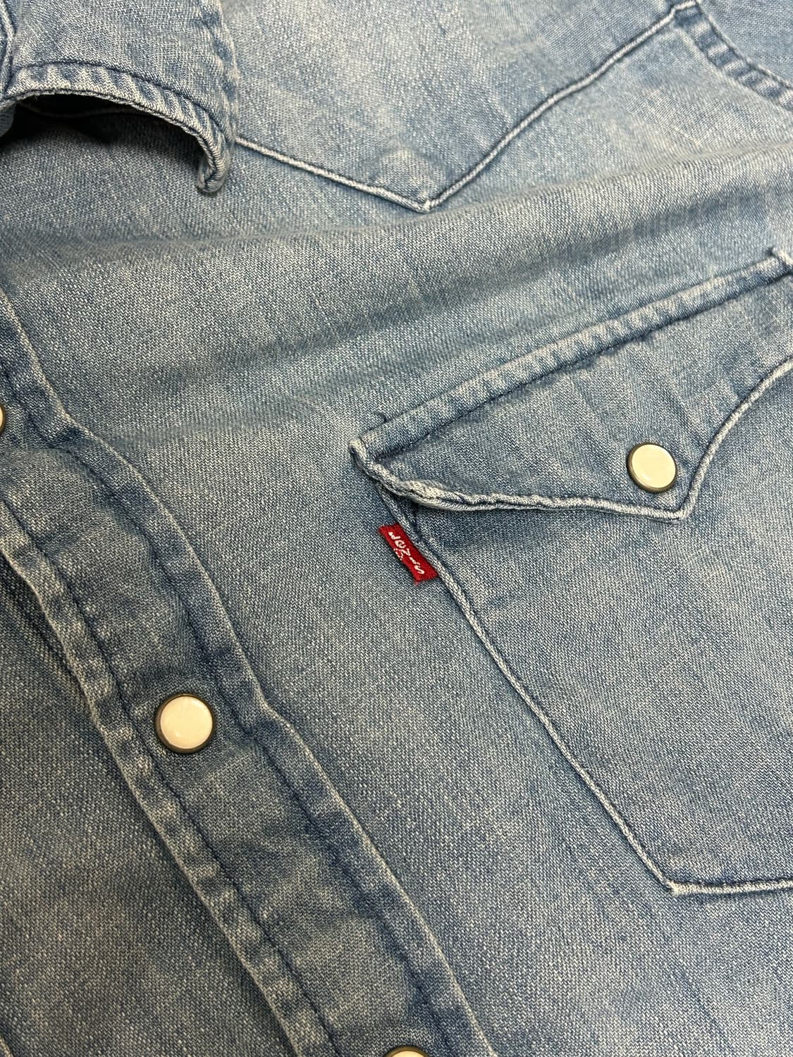 리바이스 바스토우 웨스턴 데님 셔츠 상품이미지4