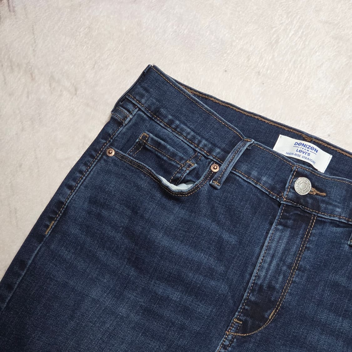 리바이스 진청 스트레이트 데님 팬츠 상품이미지5