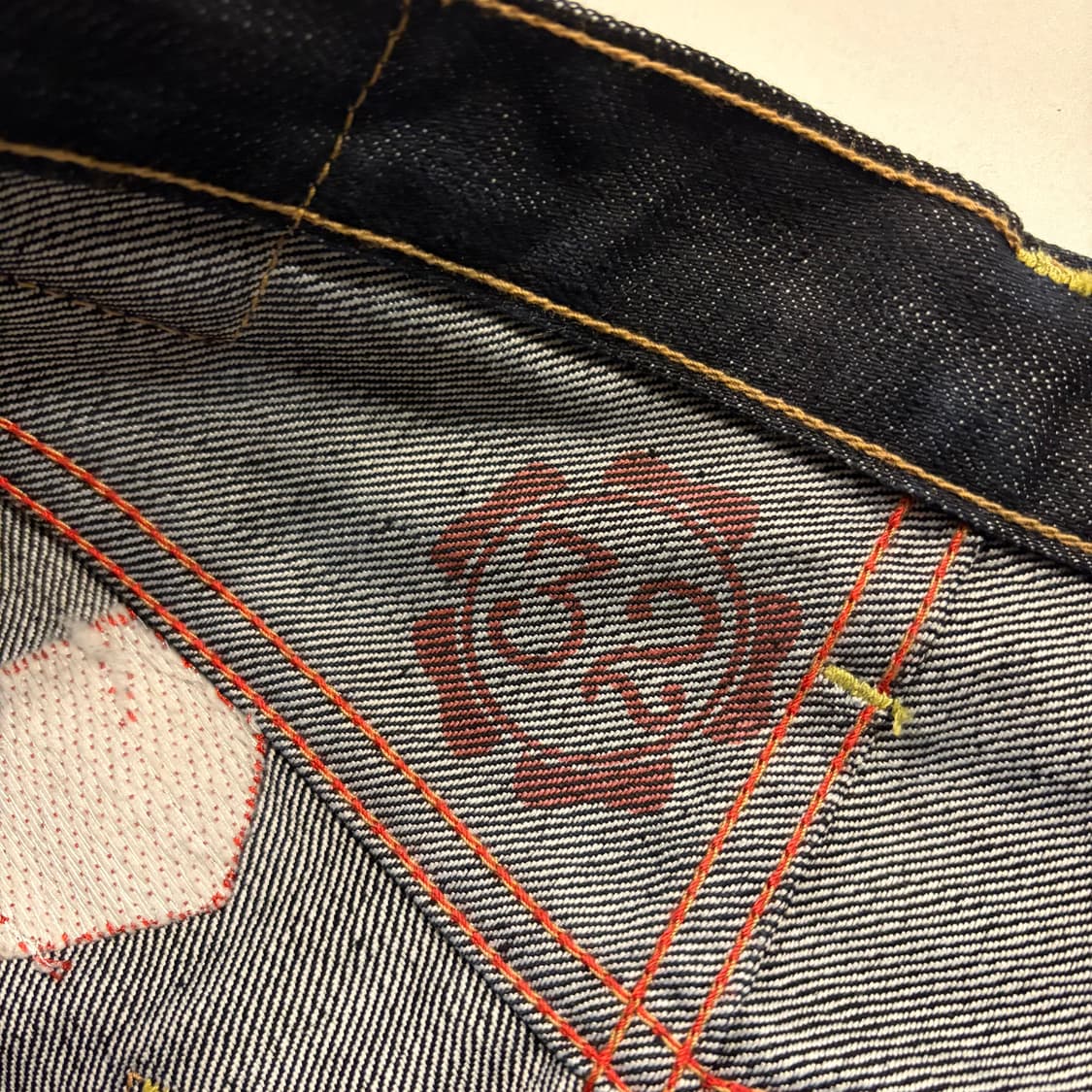 [32] SUGOI 스고이 재팬 타투 잉어 자수 데님 팬츠 B903 상품이미지7
