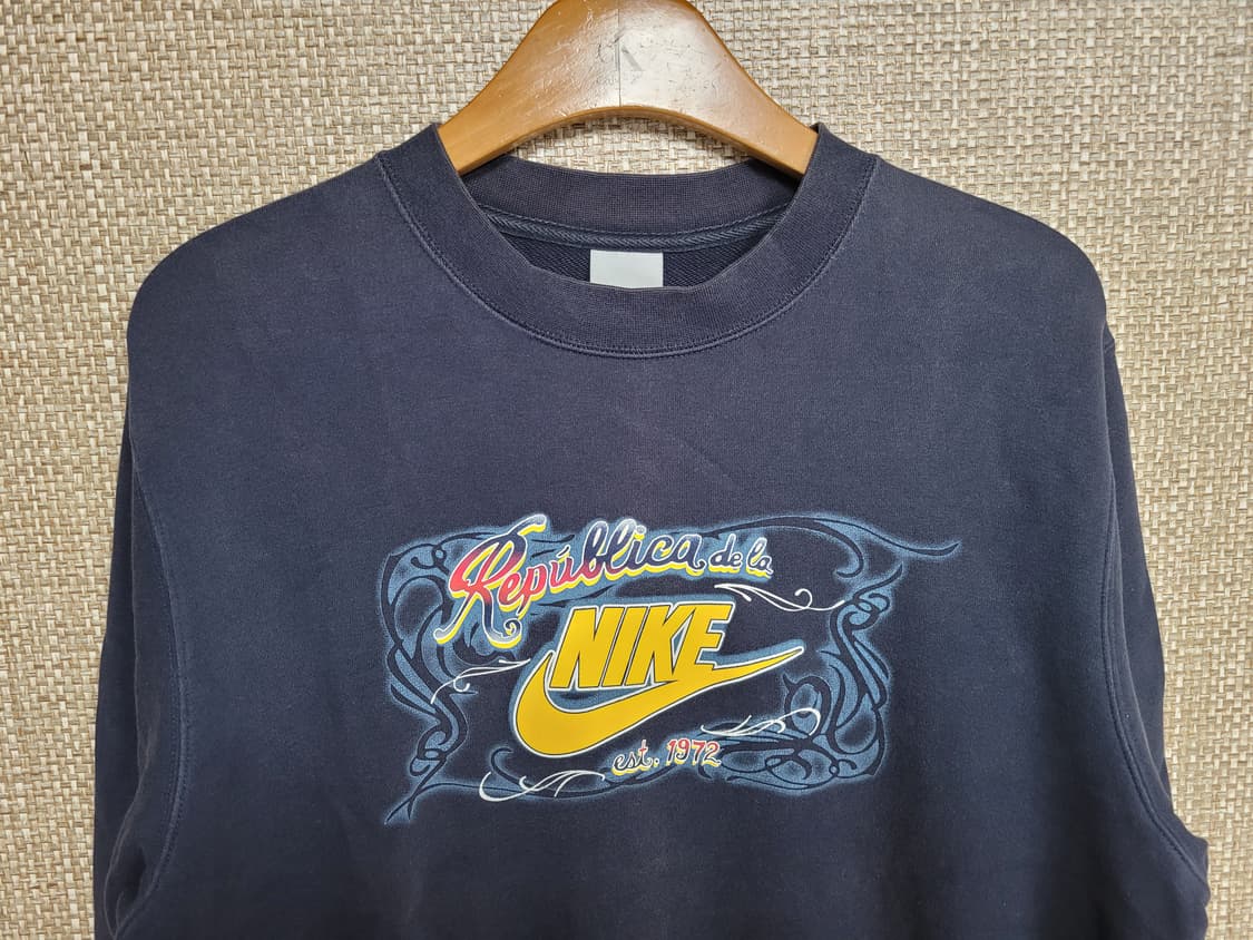L 100사이즈 나이키 빈티지 맨투맨 올드스쿨  상품이미지2