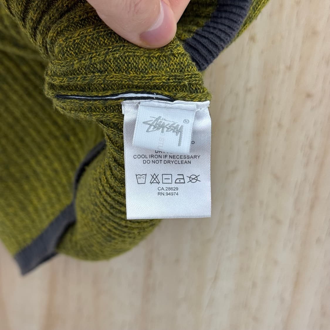 Stussy 스투시 Talo 스웨터 베스트 S 상품이미지4