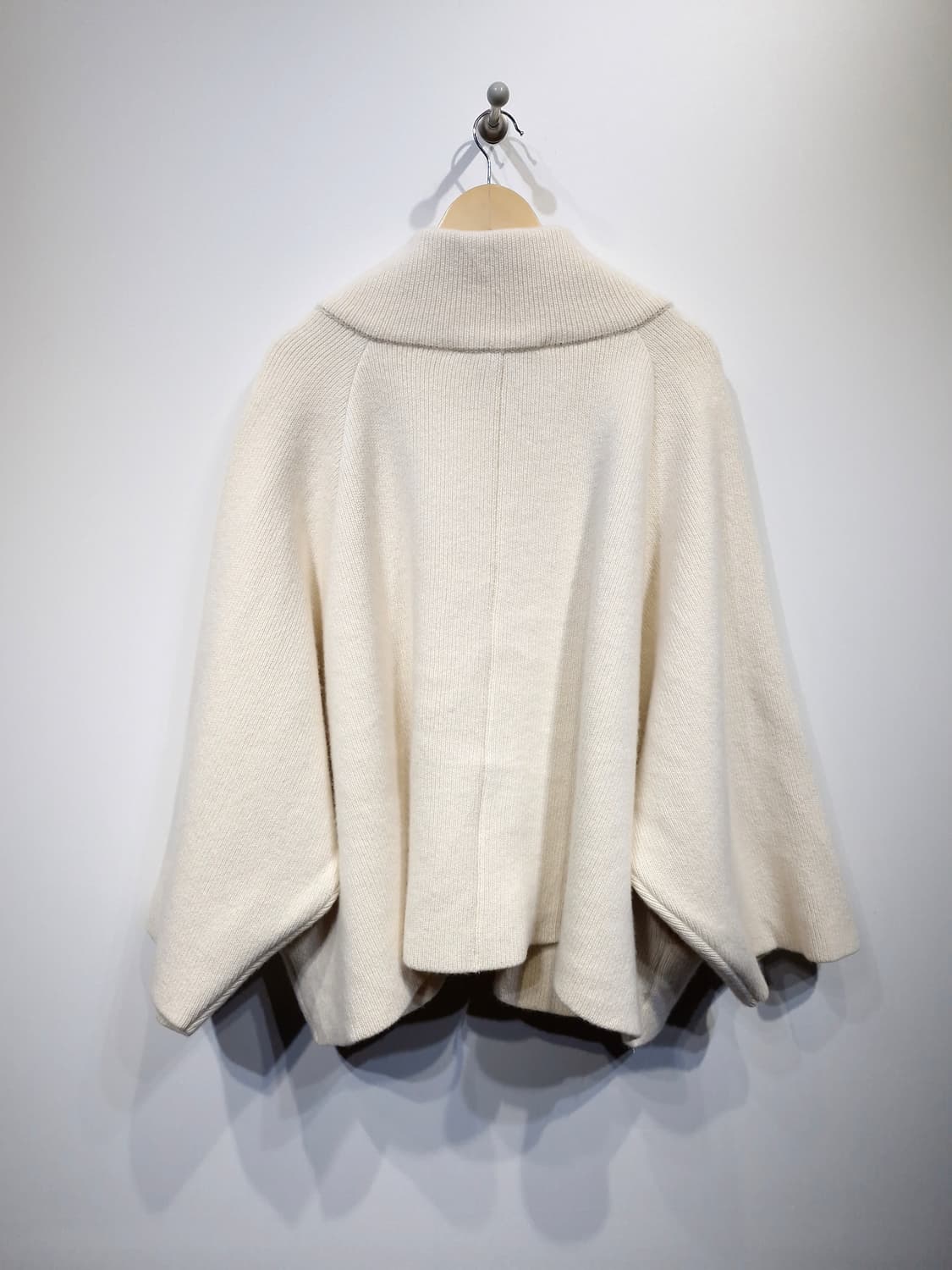 FACE NONE 페이스넌 램스울 코트 가디건 아이보리 상품이미지6